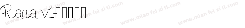 Rana v1字体转换